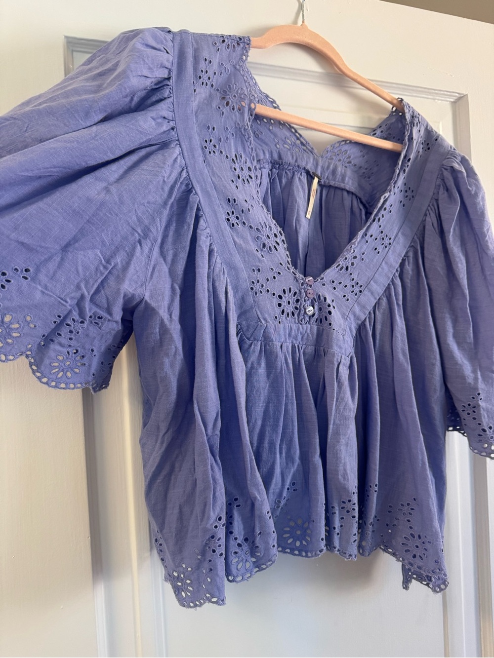 Free People Eyelet Top - Women